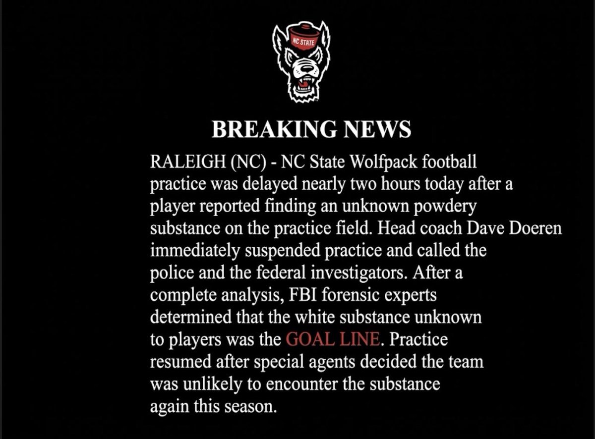 DJBurners's tweet photo. Breaking news out of Raleigh, NC this morning https://t.co/Ss6tIgWmUH
