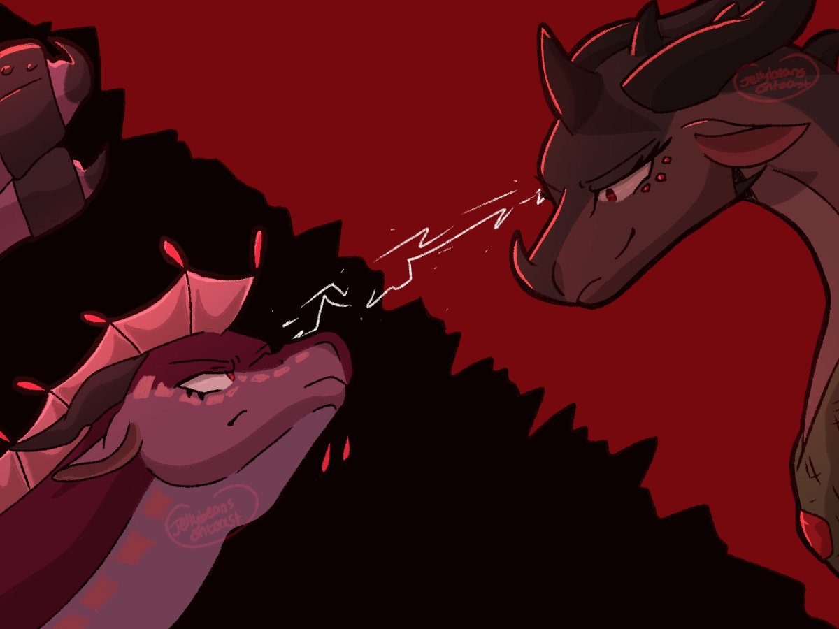 Jellybeanstoast's tweet photo. Tsunami and queen scarlet
#wof #woffanart https://t.co/MPuU9sPO9E