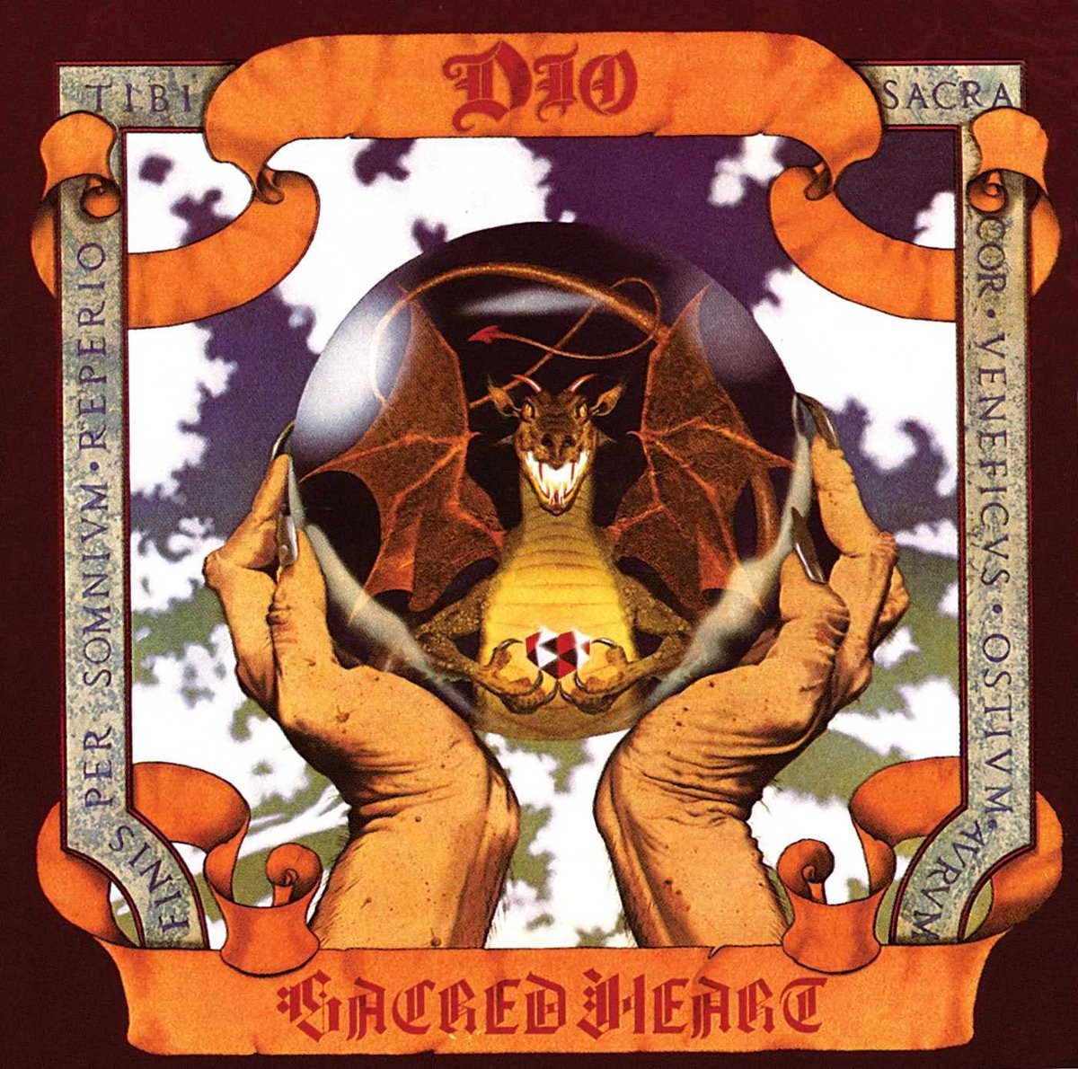kyoko________K's tweet photo. #SacredHeart
#DIO 3rdアルバム

冒頭｢King of Rock and Roll｣は
スピード感が満載の
LIVE感が楽める
ロニーの熱唱が
素晴らしい曲で
タイトル曲は
ファンタジーな名曲で
｢Shoot Shoot｣は
リフとキャッチーな
メロディが印象です

全体にPOPで聴きやすく
ヴィヴィアン在籍の
最後を飾った名盤です https://t.co/mO8HsMaWTl