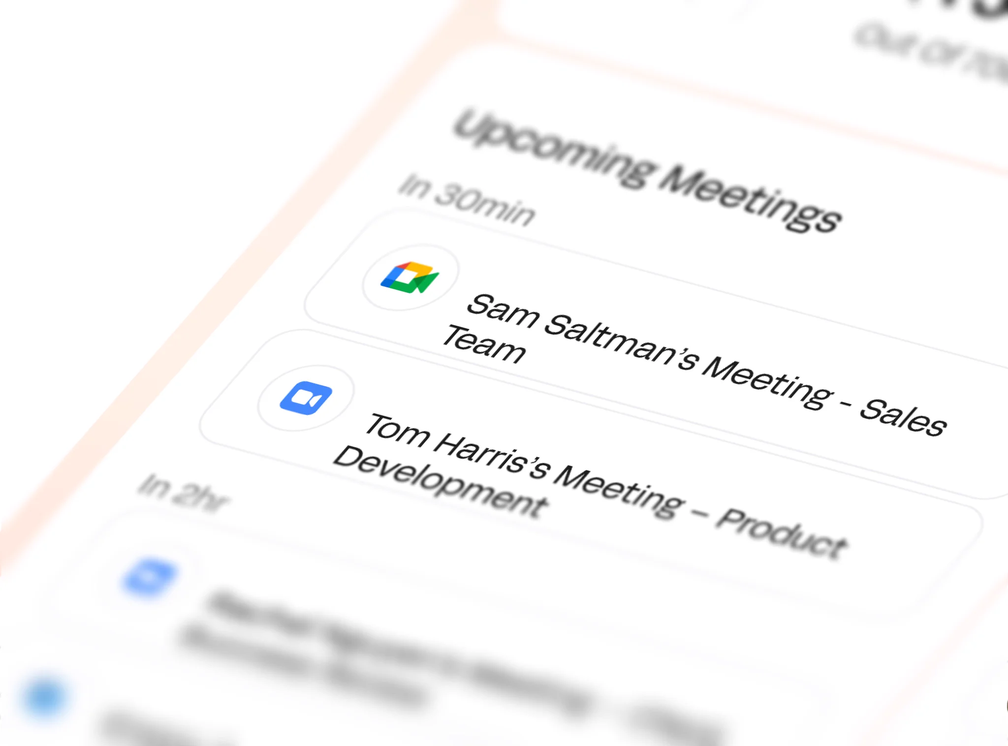 CRM 대시보드 — 세그먼트 게이지와 도트 차트 클로즈업