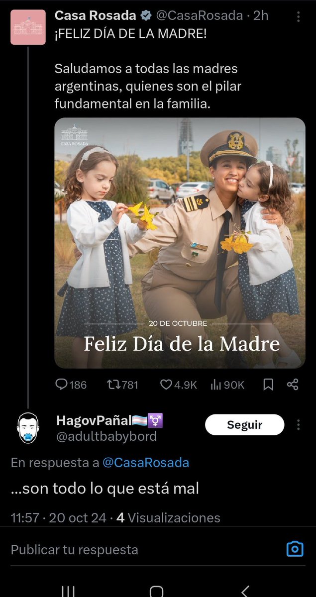 therealbuni's tweet photo. La foto del día de la madre que enoja a los kukardos // lo que suben ☠️☠️☠️☠️☠️ https://t.co/8eyoaLhcKW