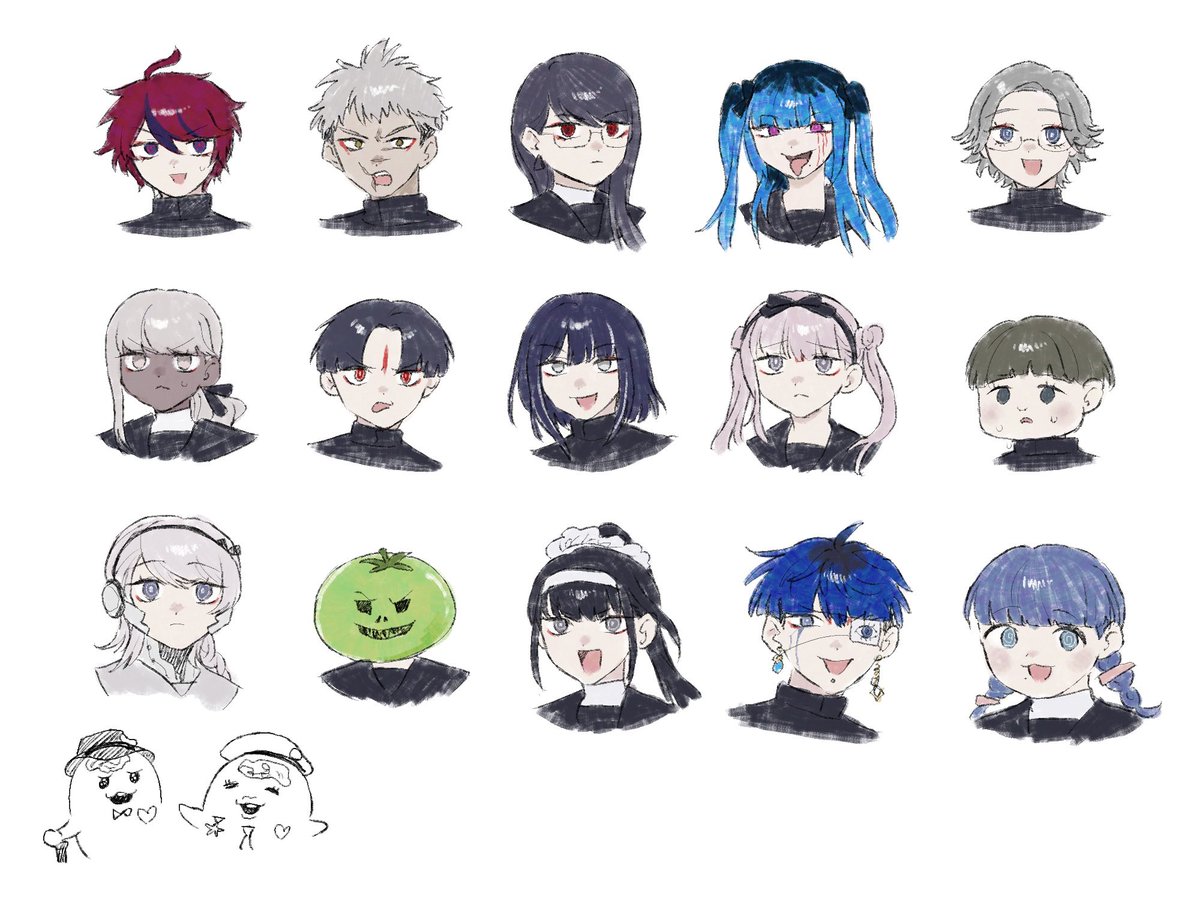 ranngo81's tweet photo. 始める前とクリア後で描いたやつ https://t.co/y5PrLxCXMy