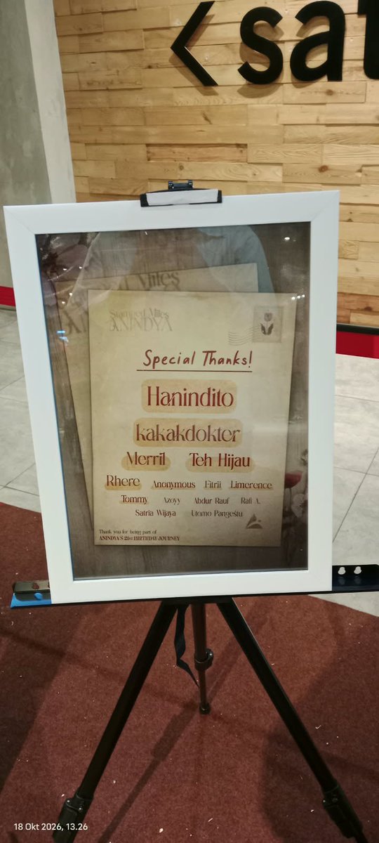 HIRAKIRA_ID's tweet photo. Selamat malam Kiranians 👋💜
Hari ini MinHira berkunjung ke project STS kak @AR_AnindyaJKT48 yang di adakan oleh kakak' @aninimous_ina
Project yang sangat memukau, semangat terus kakak' @aninimous_ina
untuk project' selanjutnya 😼💜
#Journey21
#MilesWithAnindya https://t.co/VqozXZBtbM