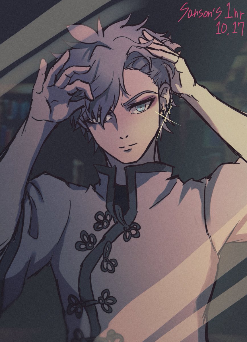 _Perill_'s tweet photo. #サンソン版創作60分一本勝負 
題：ヘアアレンジ　+40分
メタモルフォーゼ https://t.co/P8zWIymzzu