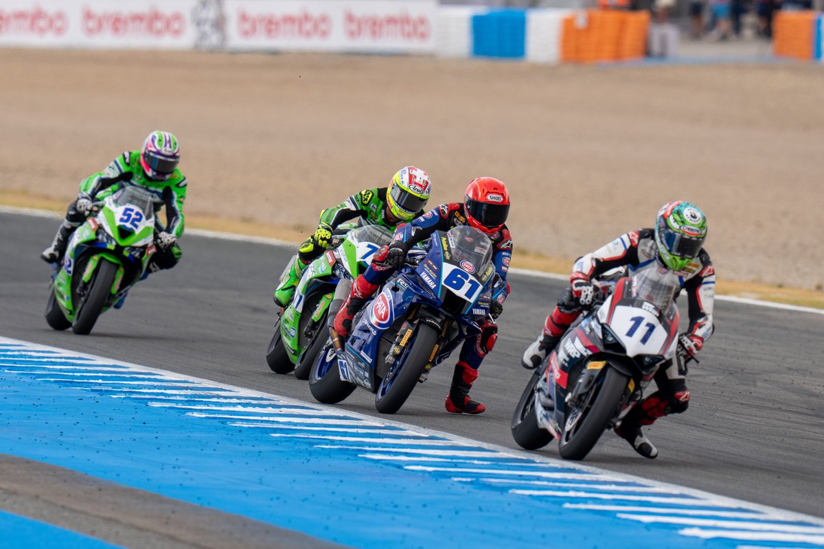 TenKateRacing's tweet photo. 🇪🇸 #SpanishWorldSBK | Pirelli Spanish Round | Circuito de Jerez - Ángel Nieto | Results Sunday

Race 2
P4 – Can Öncü | +0,936

#WorldSSP https://t.co/7nJTogpoDf