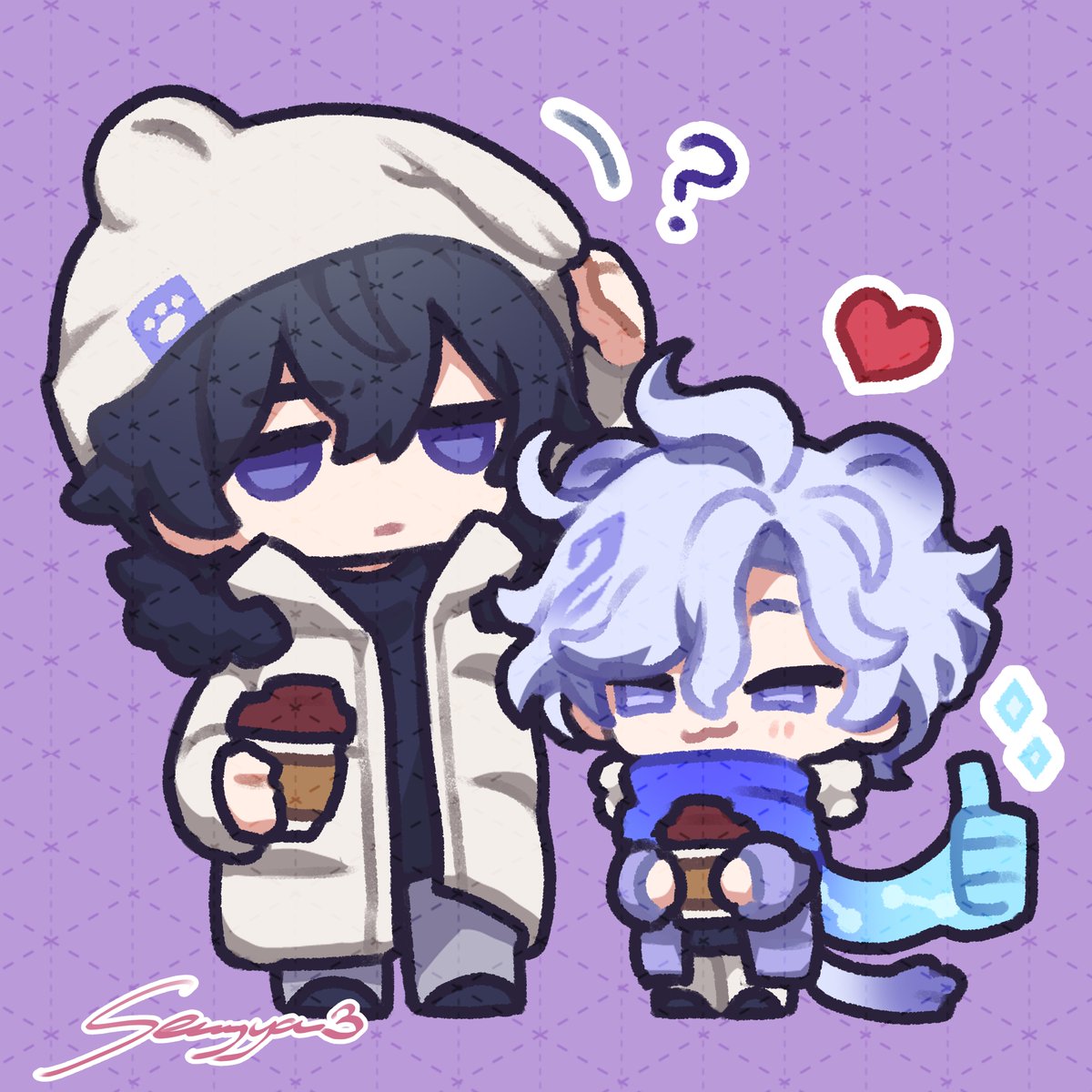seojya_icess's tweet photo. ☕️💜💙#valitya https://t.co/QTSQ3bfLRr