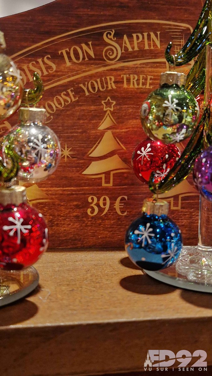 ED92Magic's tweet photo. The Christmas season is coming soon at Disneyland Paris officially launching November 7th✨🎄✨

Check out these cute Christmas trees at Walt Disney Studios Store at Disneyland Adventure World 

Choose your own 🎄€39 https://t.co/FVxRbpGK7M