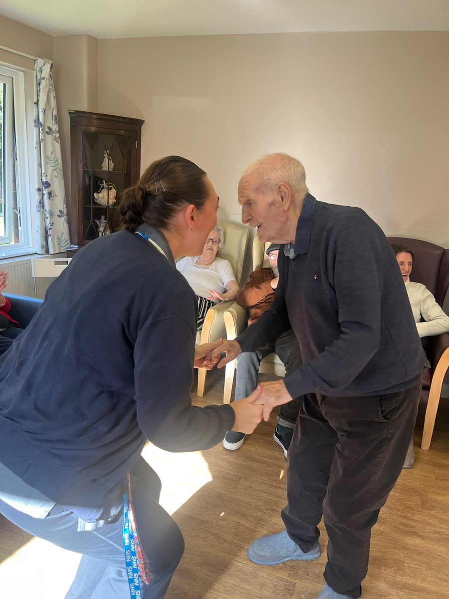 setrust's tweet photo. Good tunes and even better moves! 🕺 🎶

Residents at Newcroft Lodge, Holywood enjoyed a fun filled afternoon of music, movement and plenty of smiles. 🤗 

A big thank you to our fantastic staff for organising such a brilliant afternoon! ❤️ https://t.co/kak6YJ6X2d