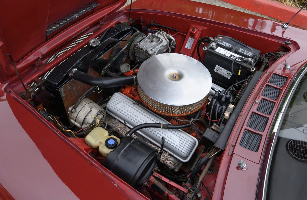 mecum's tweet photo. Offered at Mecum Dallas-Fort Worth: 1967 Iso Rivolta IR 300 // 1 of 797 Coachbuilt Examples Produced, 327 CI Corvette V-8

▪️Vehicle Listing: https://t.co/6Cdq8iR934
▪️Register to Bid: https://t.co/YkGRnplJLc

#MecumAuctions #MecumDallasFortWorth2026 #ItalianCar #Giugiaro https://t.co/ZwakmV6vKW