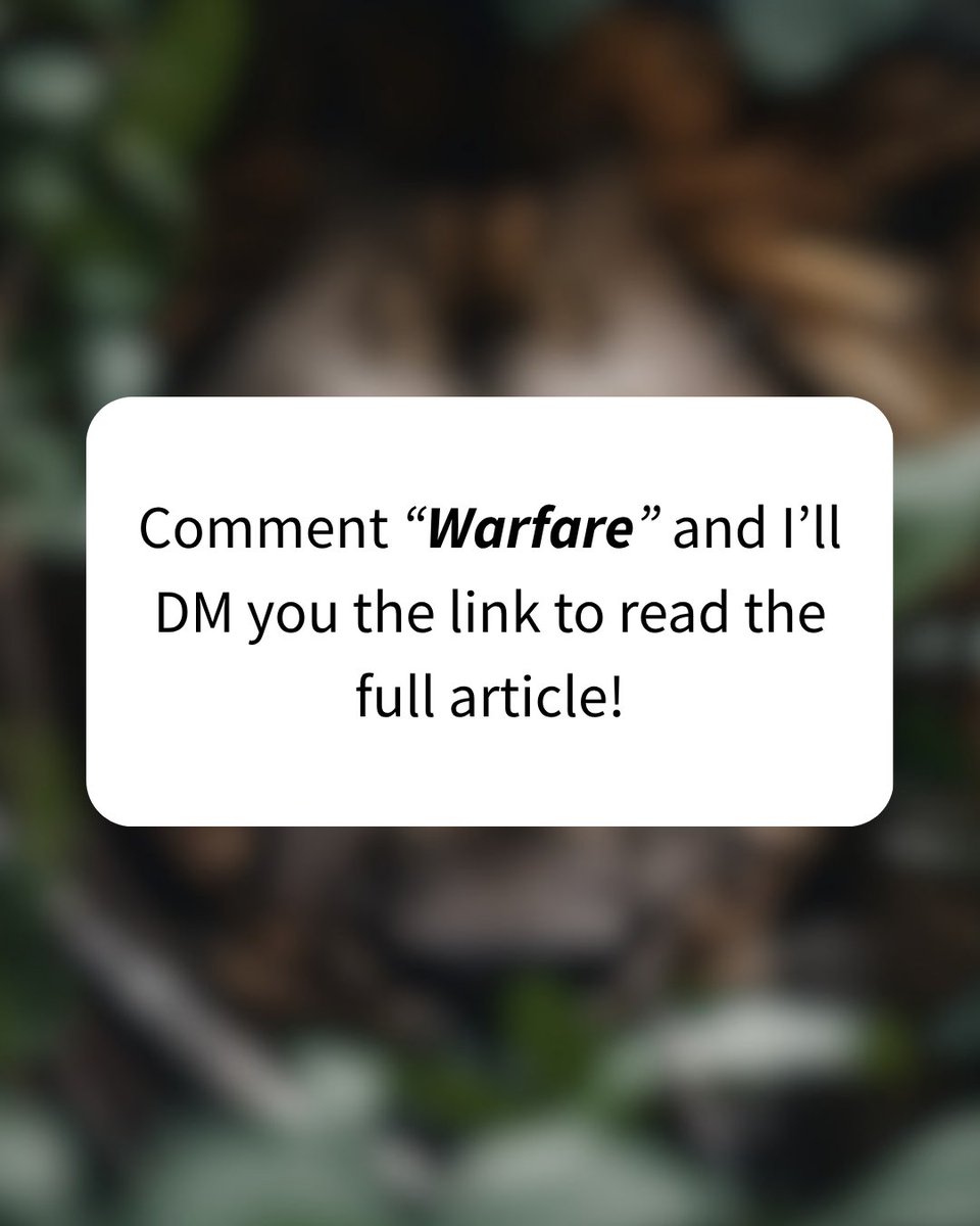davidjeremiah's tweet photo. Could you be facing spiritual warfare without recognizing it? The enemy often works through deception, temptation, discouragement, and distraction, making it important for believers to stay grounded in God's Word. Discover how to recognize the battle and stand firm in the strength Christ provides.
.
Click here to read the full article by Dr. David Jeremiah: https://t.co/whaSYBHqeQ
