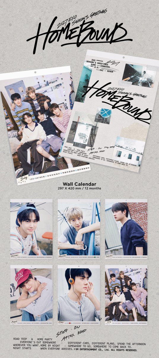 OT7BTSGirl's tweet photo. 🎉Order Now 2027 EXO SEASON’S GREETINGS "HomeBound" &amp; Wall Calendar! Free Shipping!🎉

🖤Season's Greetings 
WithMuu  P3,073
Berriz P3,218
🖤Wall Calendar P1,359
🖤SET (Berriz) P4,542
🔗https://t.co/JsqTkJAkoj

#2027SEASONSGREETINGS #EXO https://t.co/jUwGwNHh32