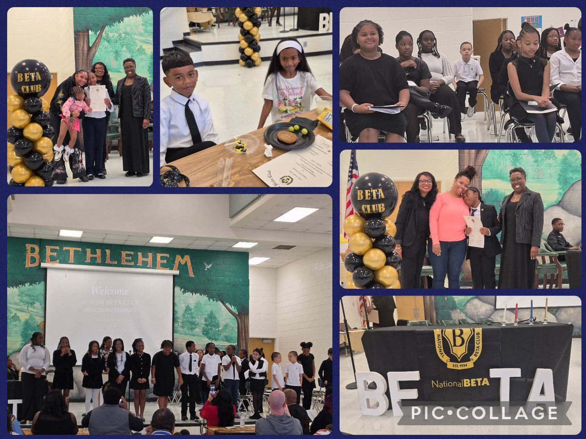FreesEdWorld's tweet photo. Congratulations to the new members of the Junior Beta Club! These outstanding Bobcats were recognized for their scholarship, leadership, and service. We look forward to seeing them make a positive difference in our school and community!  @Dr_B_Inspires @BethlehemES_HCS https://t.co/lRSVTUDjsa