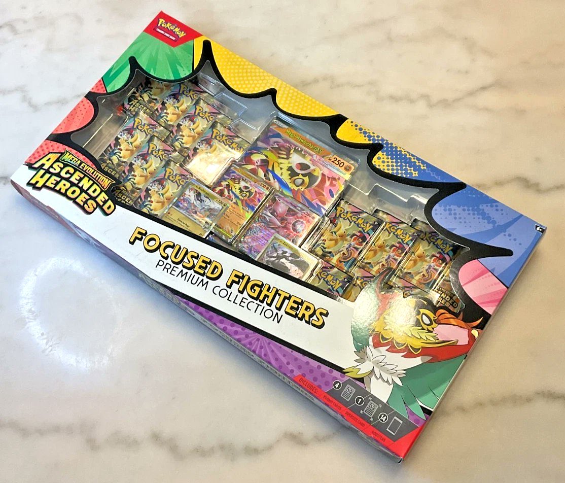 TheRealJStorm's tweet photo. ROUND 3 🥊 ITS BACK!!
SALE 🚨
Listed at $125.25

Pokemon TCG Ascended Heroes Focused Fighters Premium Collection - BRAND NEW SEALED

LINK: https://t.co/QlfnlrgKKX 

#pokemon #PokemonTCG #Restock #AscendedHeroes https://t.co/vgr7L0QlYM