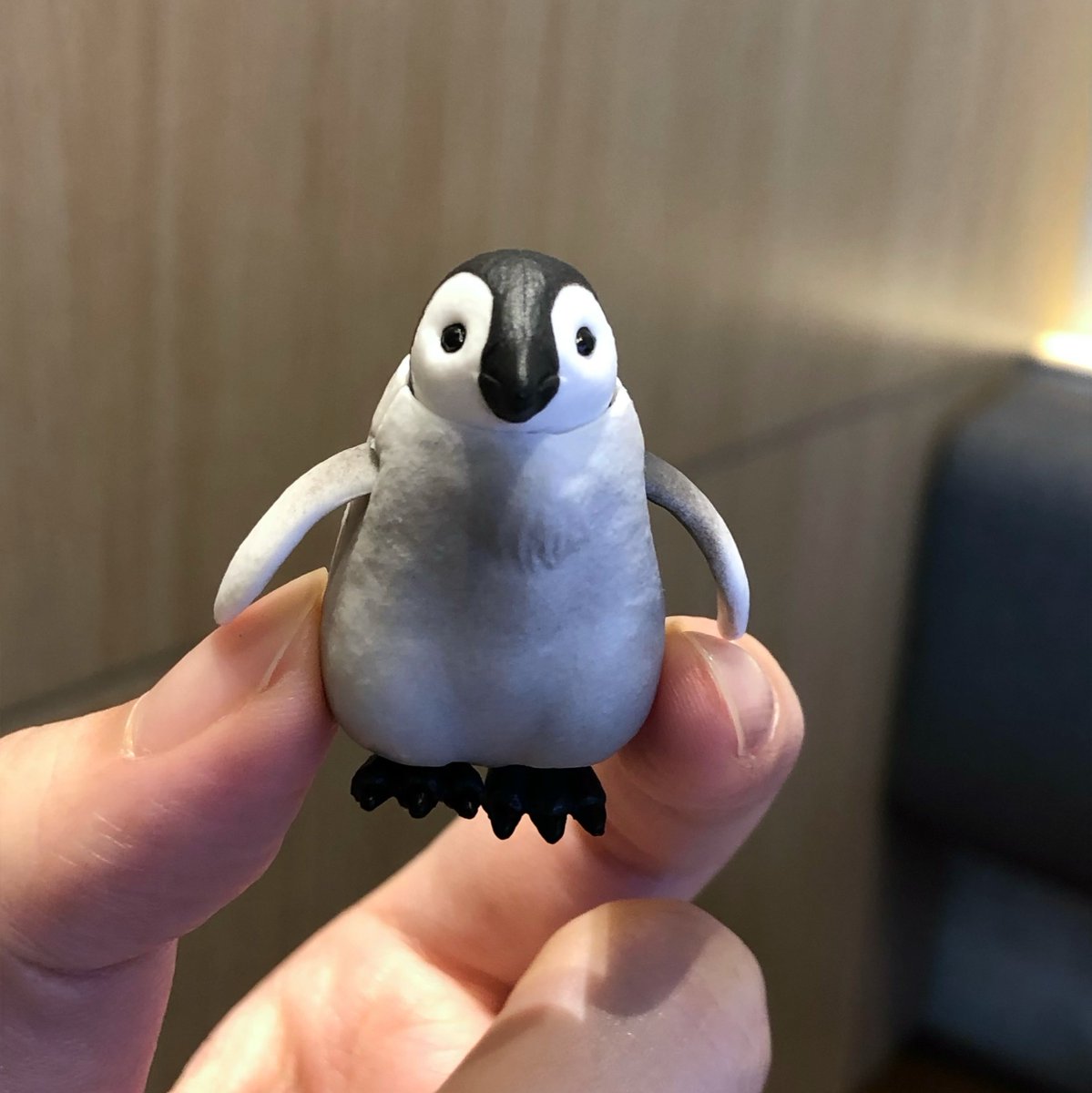 0007v7's tweet photo. 오늘 가챠로 영우 뽑았어요
아기펭귄나와서 너무 기쁨 ㅋ https://t.co/0D3oiF0Upi