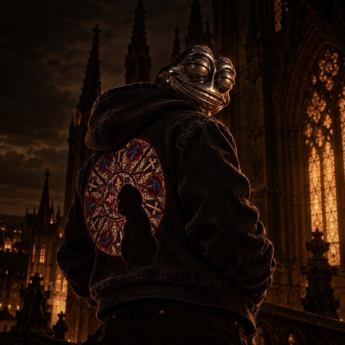 HiFashionGrypr's tweet photo. The AF Cathedral Groyper Hoodie
(Featuring @VictoryImplied ) https://t.co/cYZvqrOB0p