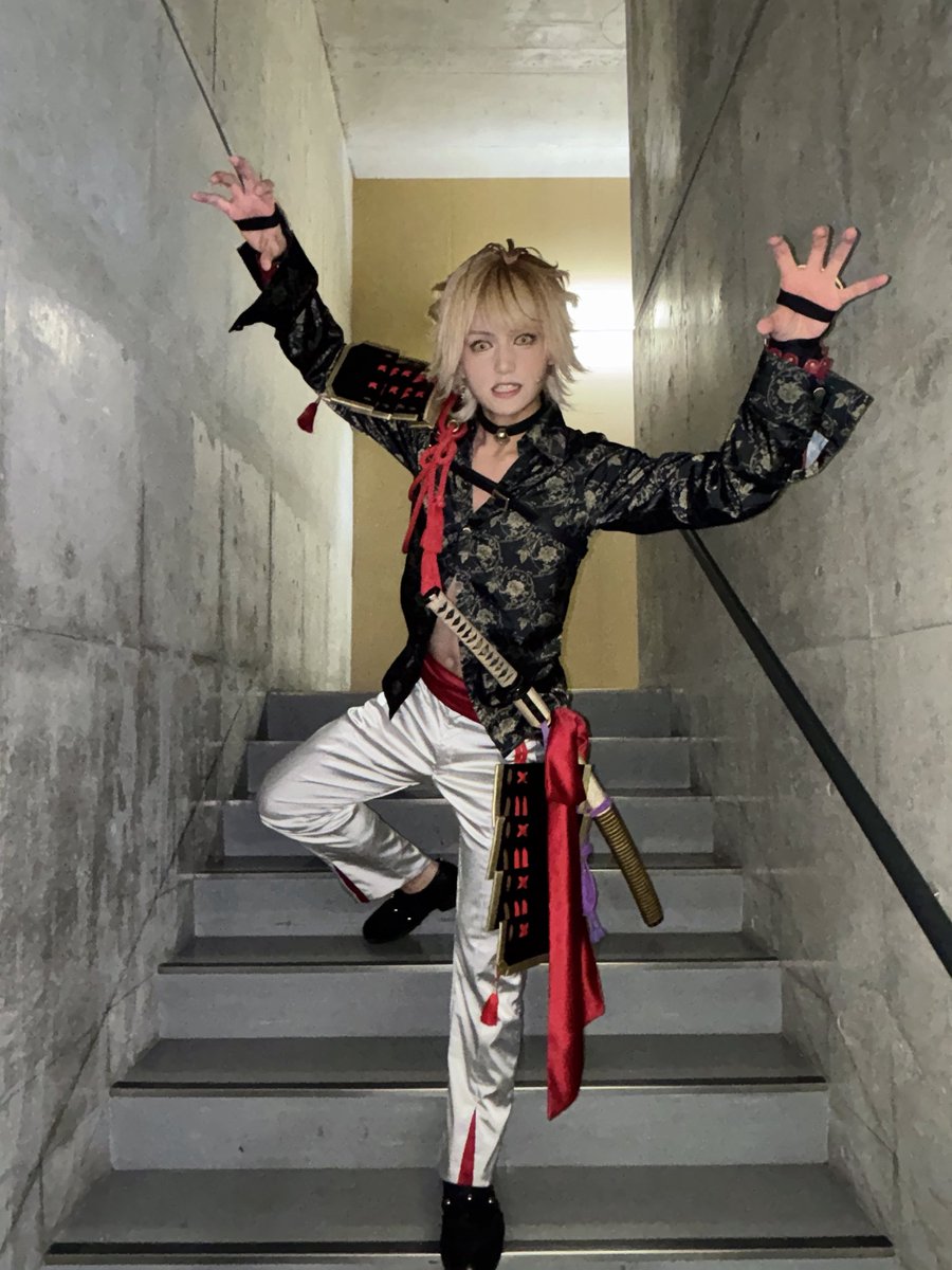 SAKURAI__HAJIME's tweet photo. ミュージカル『刀剣乱舞』 ～月夜一縷～

ご観劇ありがとうございました！
明日はお休みなのでゆっくり休みます💭
いつも支えてくれてありがとうございます！
#刀ミュ https://t.co/Pt0QPeETVI