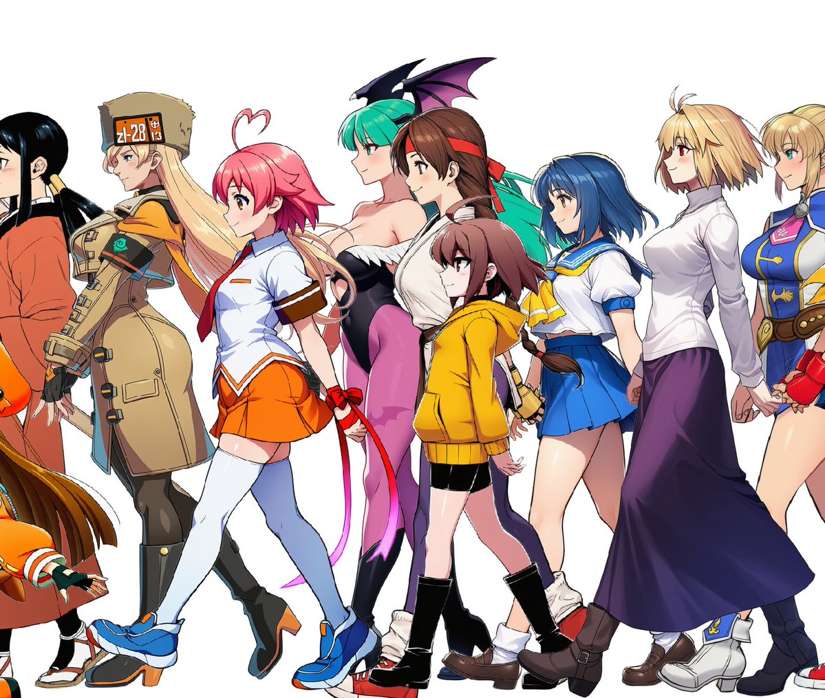 znsqnjk8j's tweet photo. 格ゲー女子！

SFW illustration. No nudity, no suggestive intent. https://t.co/8bf2YcmPX2