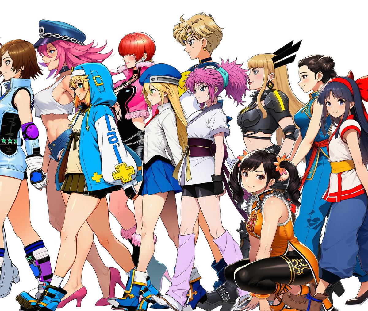 znsqnjk8j's tweet photo. 格ゲー女子！

SFW illustration. No nudity, no suggestive intent. https://t.co/8bf2YcmPX2