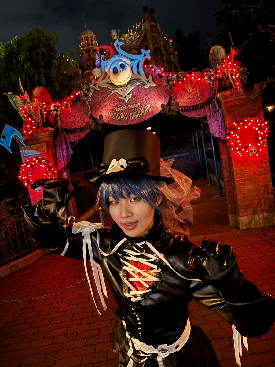 Minmimikan_cos's tweet photo. 本日もアウパ済みー！！
今日のスケモン♠️も新鮮で楽しかったー！！

#Dハロ仮装2026 
#Dハロツイステ https://t.co/jDTMH8hYA3