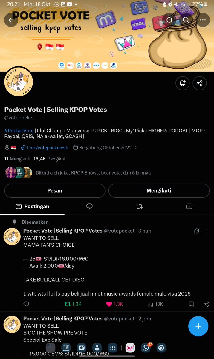 ivhajeans's tweet photo. @h2hverse @votepocket https://t.co/cWYqvXd7kB