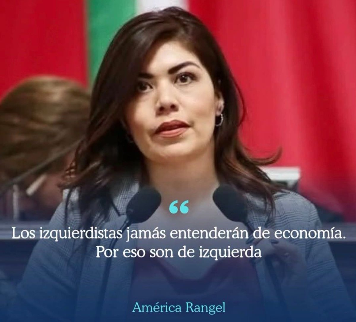 ZuritaCarpio's tweet photo. La columnista estrella de @Radio_Formula tirando frases dignas del filósofo de Güemes https://t.co/uBrxJTQqEc