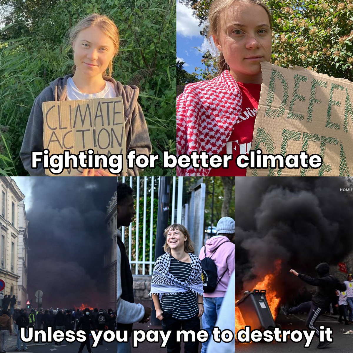 homelander_yyy's tweet photo. Greta Thunberg is hypocrite not an activist 💯 https://t.co/WCiCHpD5zU