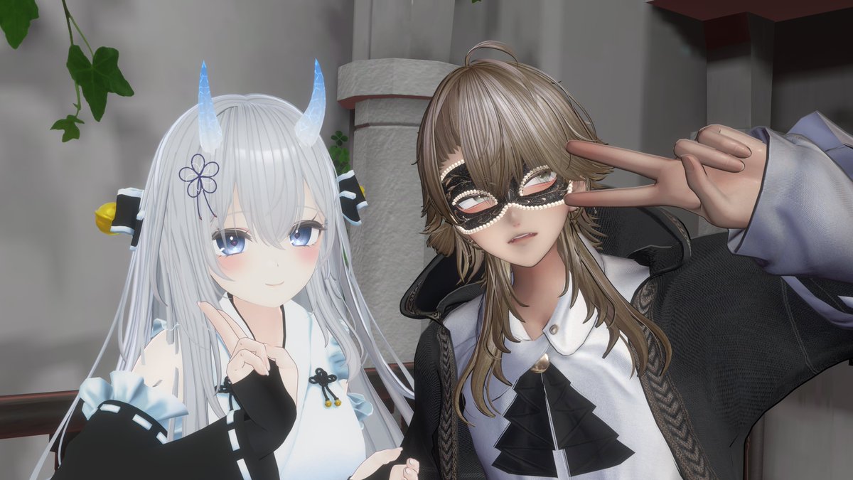 lily__vrc__'s tweet photo. 今日は #フルプラ_VRC に行ってきました！会場もすごく素敵で、お花の皇子様たちもみんなかっこよくて可愛くて、癒し空間でした・・・ありがとうございました😭✨ https://t.co/DJrcyBytm6