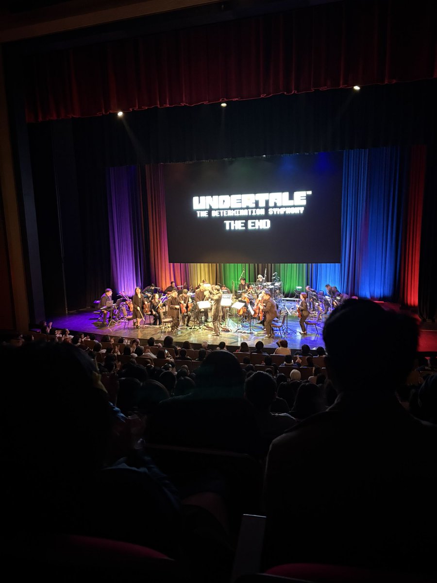 sellyskyVT's tweet photo. WATCHED THE UNDERTALE DETERMINATION SYMPHONY 😭🙏🏻

TS WAS SO PEAK YOU GUYS I’M SO AAAAAAAAAA HEARING EVERYTHING LIVE I WAS LIKE 😭😭😭 PLS LET ME RELIVE UNDERTALE https://t.co/yf858n4CjG