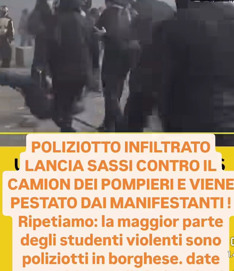 MaurizioIlBrig1's tweet photo. La provocazione è sempre #fascista come questo #GovernoDellaVergogna che li strumentalizza per delegittimare la protesta contro  la povertà che aumenta le infrastrutture che  cadono a pezzi, scegliere se curarsi o mangiare e questi pazzi altri miliardi ai signori della guerra https://t.co/ZfJ8Fp27oo