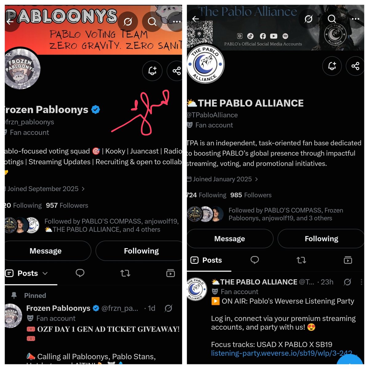 jhomir30's tweet photo. @frzn_pabloonys sali po 🥰

@imszmc #PABLO #USAD 
#OZF #OneZoneFest https://t.co/TkZIUVwA0g