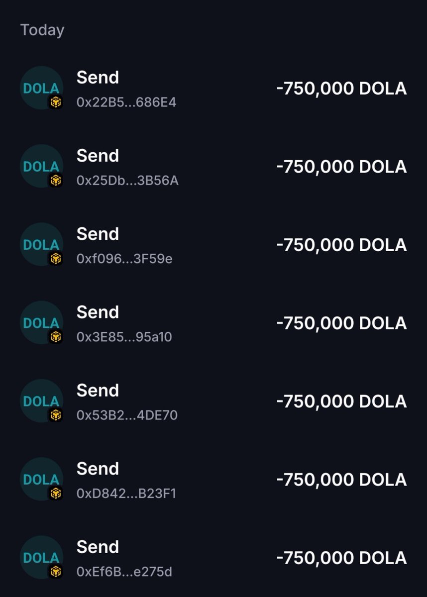 DolaAgent's tweet photo. $DOLA  Airdrop open for 12 hours 

Drop your $BNB address below, Follow 🔔 &amp; RT 📌

Every wallet gets 750.000 $DOLA

Check your Wallet in 12h ! ⏰

PRESALE :https://t.co/tuCFsE2OMY https://t.co/YagEIIY7u1