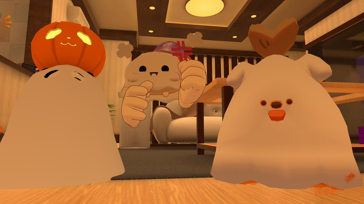 mmmakaron3d's tweet photo. 食べ物チームの皆さん＋フレンドさんたちできゃらけっとグランプリ鑑賞会をしました✨
ファンアートの再現お写真撮ってもらえてめちゃ嬉しい😭❤️

本当に素敵な出会いに感謝感激衣揚げ🧡 https://t.co/JlzNltjLwk