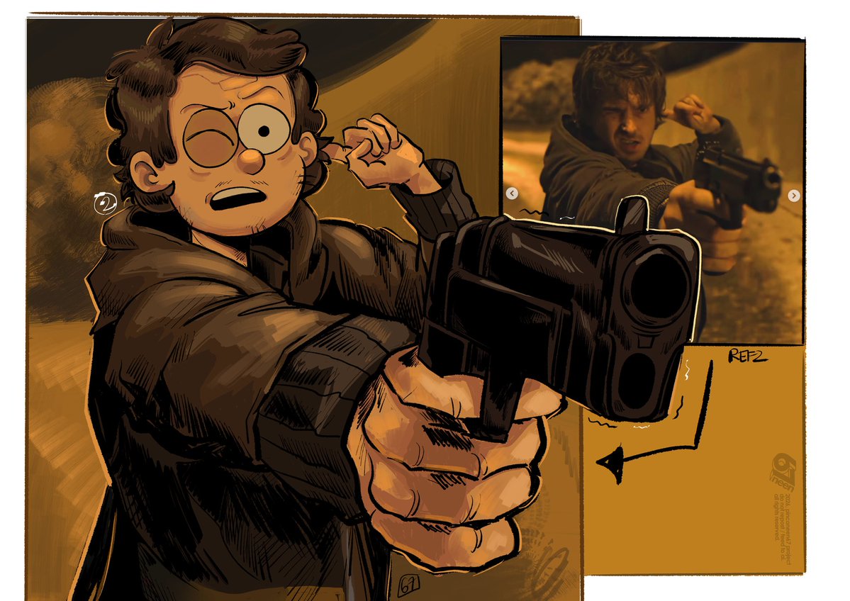 pinconeeen67's tweet photo. so i heard how bryan hodukavich looks like adult dipper pines #GravityFalls #ResidentEvil https://t.co/pS87SATE9V