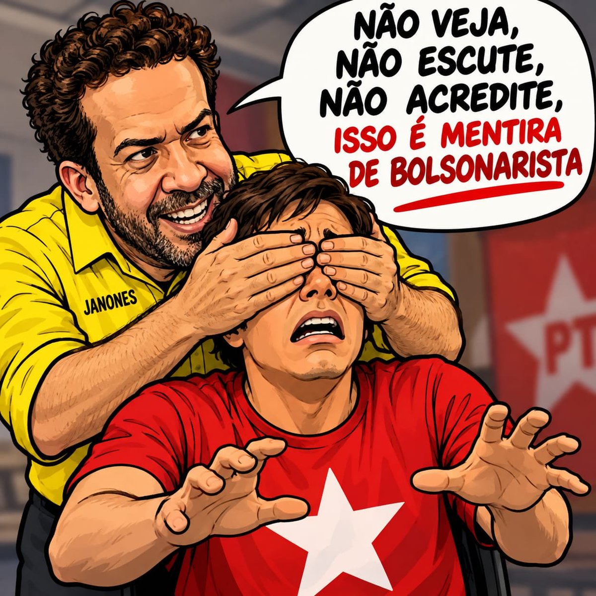 RicardoRoveran's tweet photo. Arte do Hugo Lavoro Santinni: https://t.co/Kd5FgiHJMs