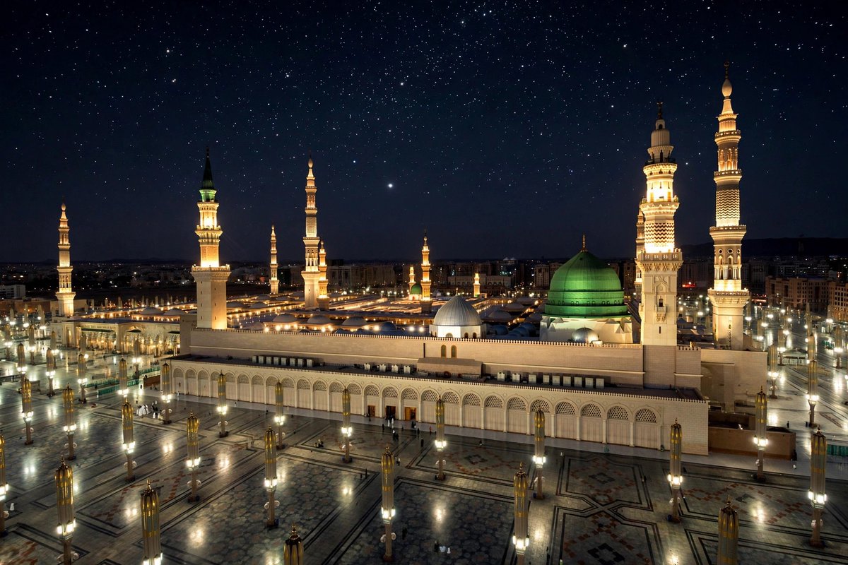 Syeda__313's tweet photo. السلام وعلیکم ورحمت اللہ وبرکاتہ

#خاتم_الرسلﷺ

سرورِ کائنات، ہادیِ اعظم ﷺ کی بارگاہِ اقدس میں درود شریف کا نذرانہ پیش کرنا روح کی تسکین اور بہترین عبادت ہے۔ زندگی کا ہر لمحہ گریزاں ہے، لیکن وہ گھڑی لافانی ہو جاتی ہے جو آقا کریم ﷺ کے ذکرِ پاک اور ثناء خوانی کے نور سے منور ہو جائے۔

اَللّٰهُمَّ صَلِّ عَلٰی مُحَمَّدٍ وَّعَلٰی اٰلِ مُحَمَّدٍ كَمَا صَلَّيْتَ عَلٰی اِبْرَاهِيْمَ وَعَلٰی اٰلِ اِبْرَاهِيْمَ اِنَّكَ حَمِيْدٌ مَّجِيْدٌ۔
اَللّٰهُمّ بَارِكْ عَلٰى مُحَمَّدٍ وَّعَلٰی اٰلِ مُحَمَّدٍ كَمَا بَارَكْتَ عَلٰی اِبْرَاهِيْمَ وَعَلٰی اٰلِ اِبْرَاهِيْمَ اِنَّكَ حَمِيْدٌ مَّجِيْدٌ۔