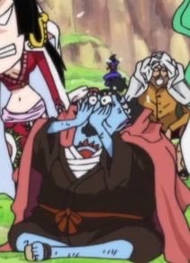 Strawhatties's tweet photo. We don’t talk enough about jimbei being so expressive 😭 https://t.co/7ejYUo3e6Y
