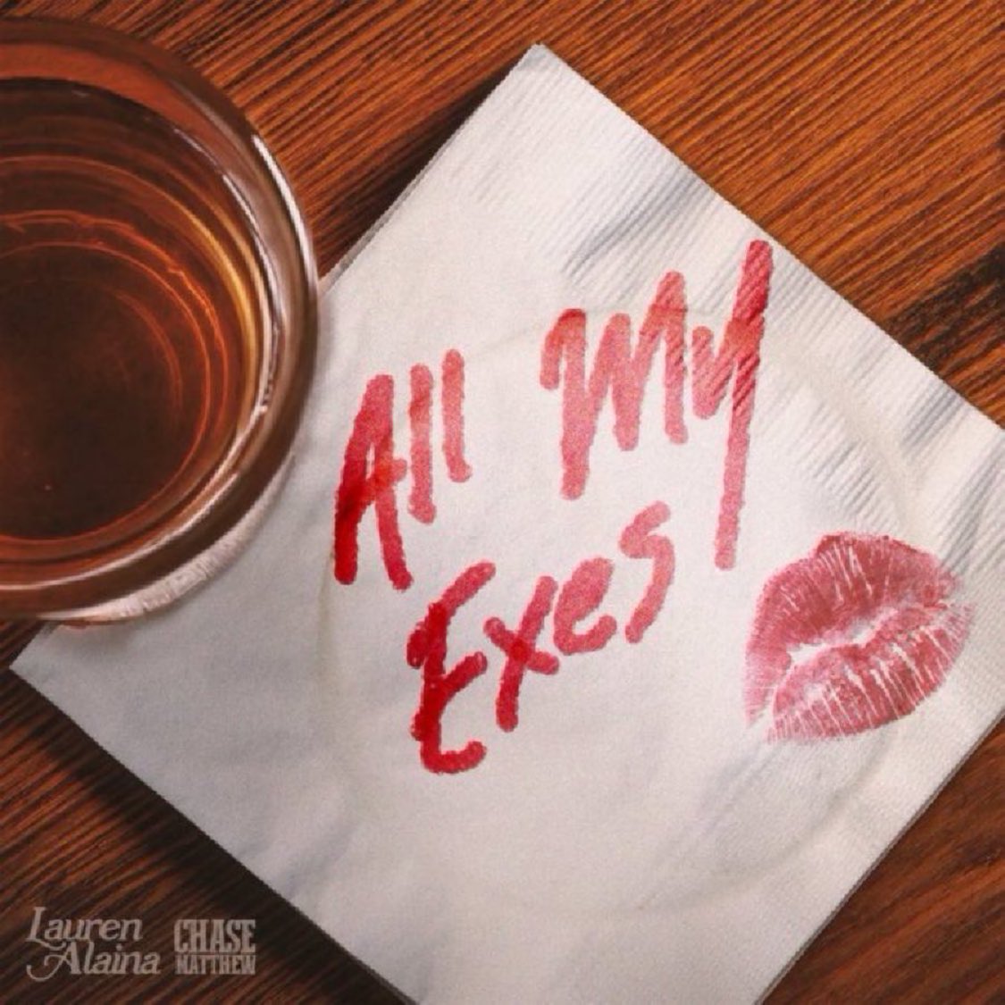 USRadioUpdater's tweet photo. .@Lauren_Alaina ft. @iamchasematthew’s “All My Exes” officially rises to #1 on this week’s published US Country Radio (Mediabase) chart.

It’s Lauren’s 4th song &amp; Chase’s 2nd to reach this milestone. https://t.co/OUsUtAVJQe