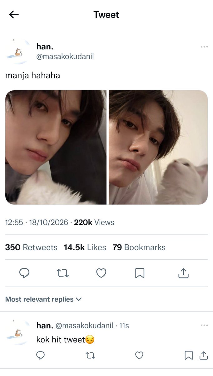 fluffourite's tweet photo. — paohan au

yang singkat saja lah ya. perkara pao naksir naksir cowok ntik yg barusan hit tweet

(1/4) https://t.co/HNScOYo3Lv