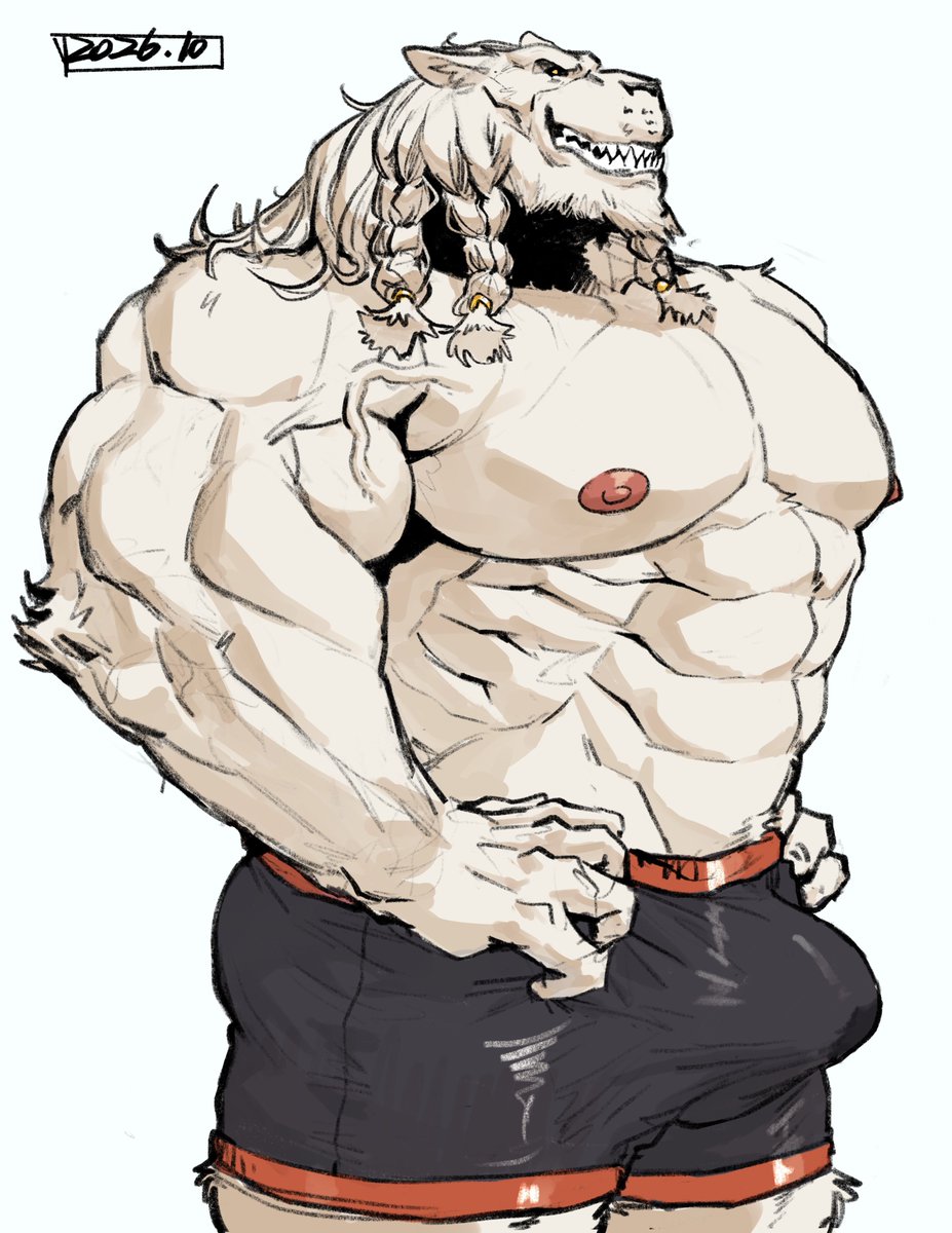SQuarerat3's tweet photo. 来点狂战兽。 https://t.co/cOLG4vmTBD
