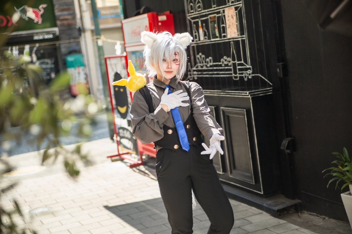 okura_36gou's tweet photo. ⚠︎cos

✧••┈┈┈┈┈┈••✧

𝔇.𝔊𝔯𝔞𝔶-𝔪𝔞𝔫✭𝔄𝔩𝔩𝔢𝔫✭

✧••┈┈┈┈┈┈••✧
※（マルイPOPUP衣装）
photo▷▶▷ｾﾒﾝﾄ･くらげさん

 #フクヤマニメ
 #フクヤマニメ9 https://t.co/sfrd7Chglu