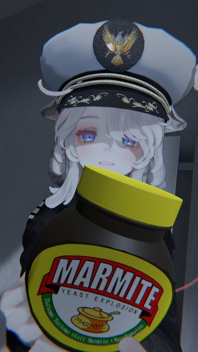 Teea_0v0's tweet photo. マリシアちゃんがあなたにマーマイトをくれたよ！マリシアちゃんはあなたにマーマイトを食べてほしいんだって！え？私？私は遠慮します！ https://t.co/TSb4R89MY1