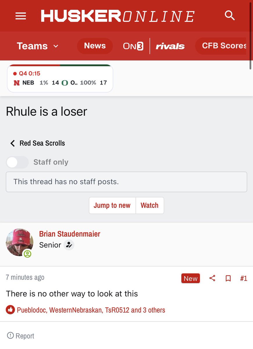 BoardGeniuses's tweet photo. #Nebraska lost. #FireEverybody https://t.co/GDbv330PMv