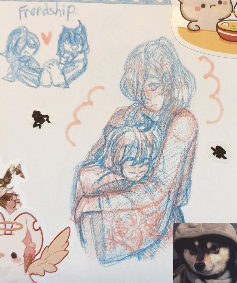 vic_hypnos's tweet photo. a little sketch w/ @Octopus_Atelier oc and okita because i find them interesting and cute,,,
#FGO https://t.co/klupgp0Pnh