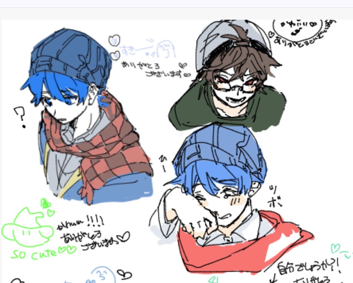 sakotsu1228's tweet photo. 久々に絵茶🍵楽しい https://t.co/a96IctwRLU