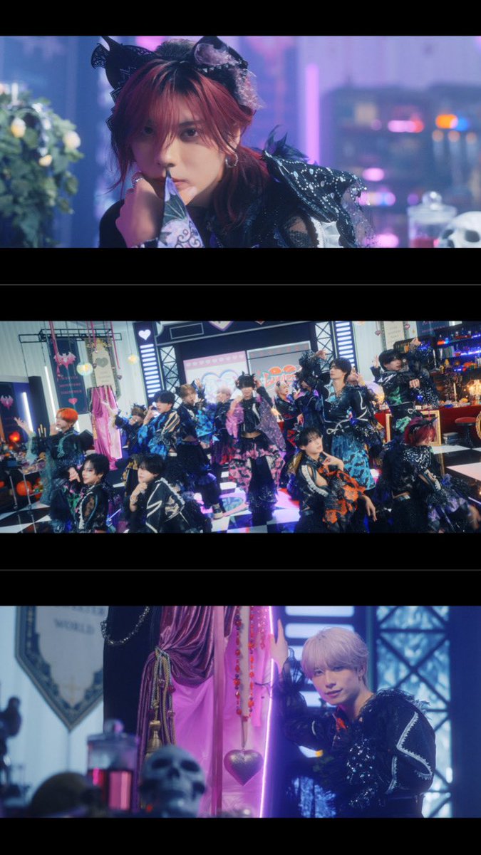 saku_withU's tweet photo. #らぶしっく × #Luvless
『EXECUTE:BITE』MV
監督/撮影を担当しました。
#LabSync のラボに迷い込んだ結果、メンバー達の実験台にされ、彼らの魅力と愛情をたっぷり、オーバードーズされる物語です。
ハロウィンテイストに光と闇でメンバーの二面性を演出しましたので、どちらの彼らもご堪能下さい。 https://t.co/V6yupegwr7