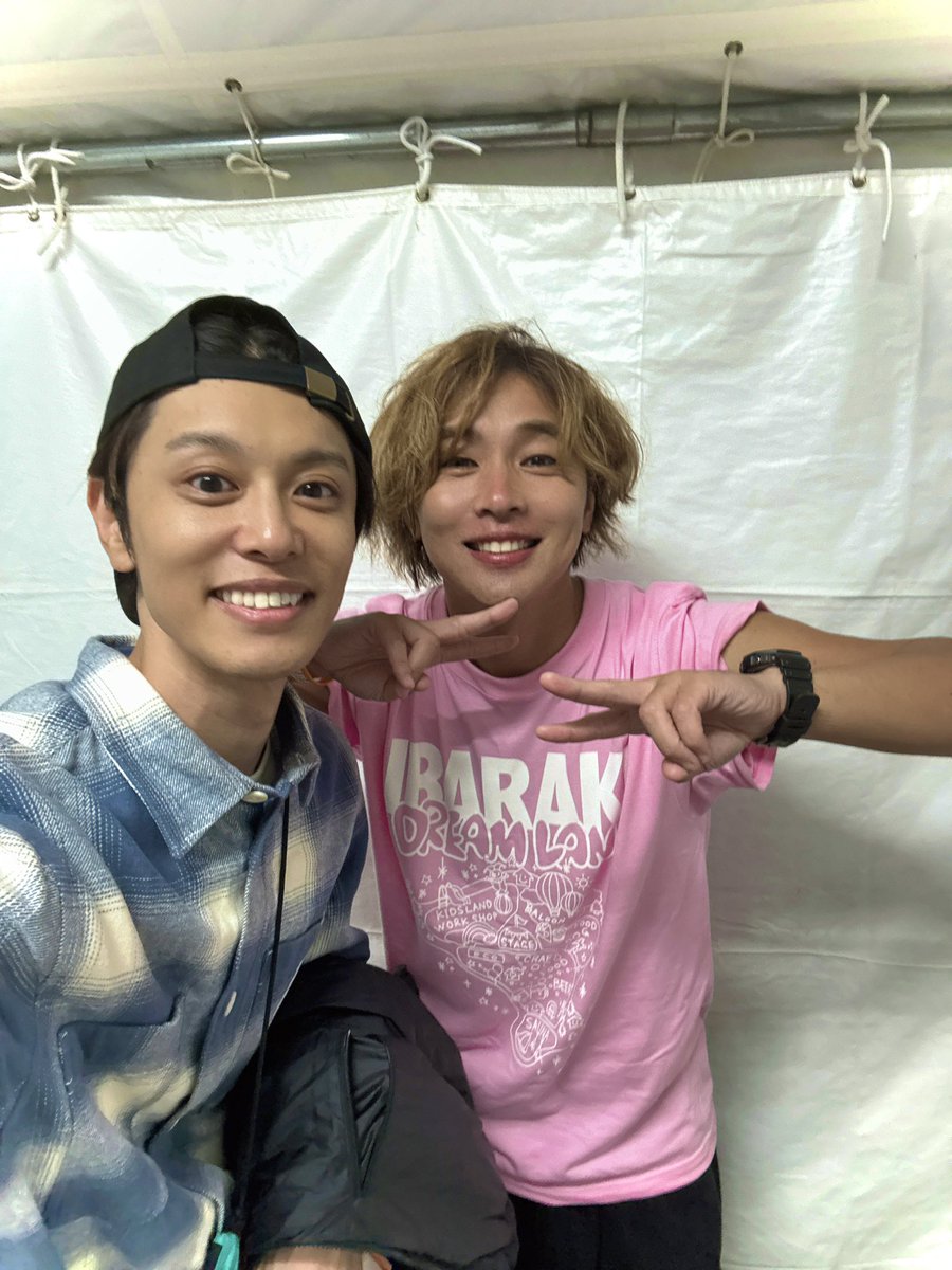 sawasawa12's tweet photo. 勇人くん！
2日間お疲れ様！

凄く楽しい時間でした！
また茨城を好きになりました！

かっこいい男だよほんと🔥
いつもありがとう🙌

#イバラキドリームランド https://t.co/6SBRC15GHF