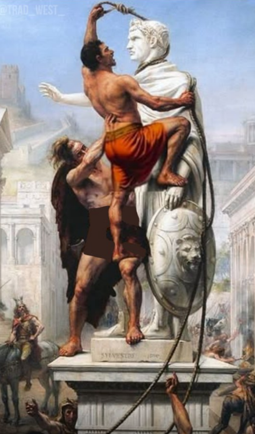 trad_west_'s tweet photo. Rome 410 A.D // France 2026 https://t.co/3Zetjo87HV