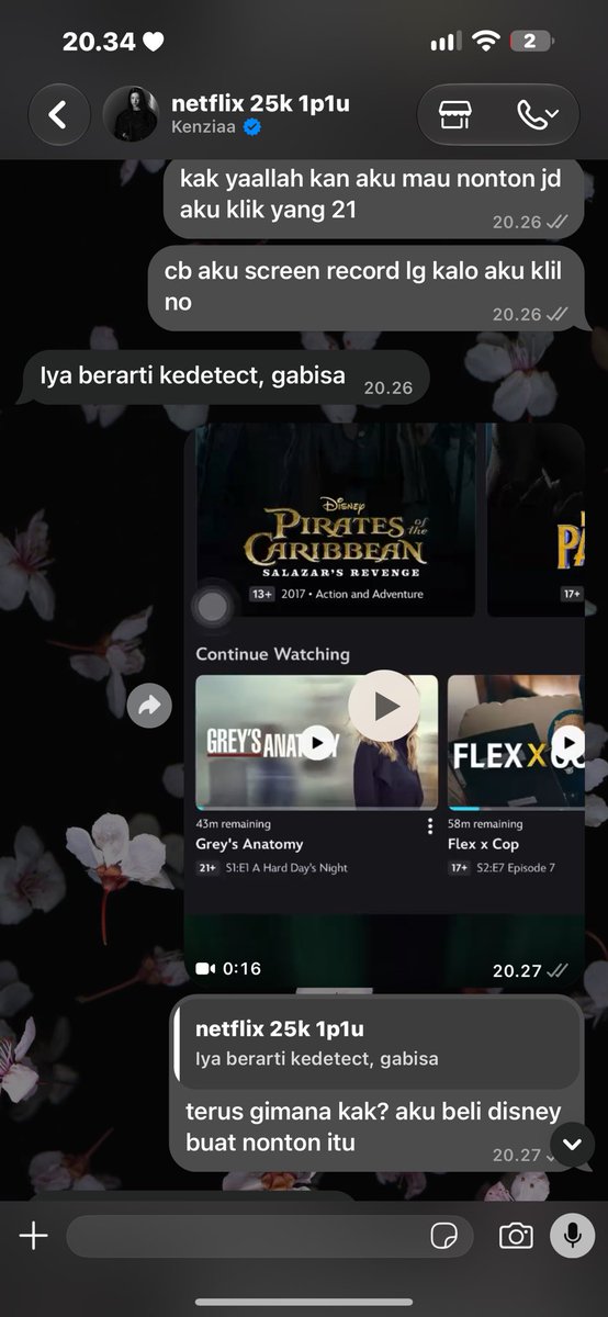 chanbaekaddict_'s tweet photo. ni akun reseller kocak bgt aneh, gw beli disney di dia buat nonton grey’s anatomy lah, eh muncul verif kalo 21+ tapi tanggapan dia malah seakan” nyalahin gw pencet no (bukan yg 21+) ??? dan ga kasi gw solusi pdhl gw dah payment full, lanjutannya di qrt #zonauangᅠ  #bealanjaㅤ https://t.co/vXiaGu53aw
