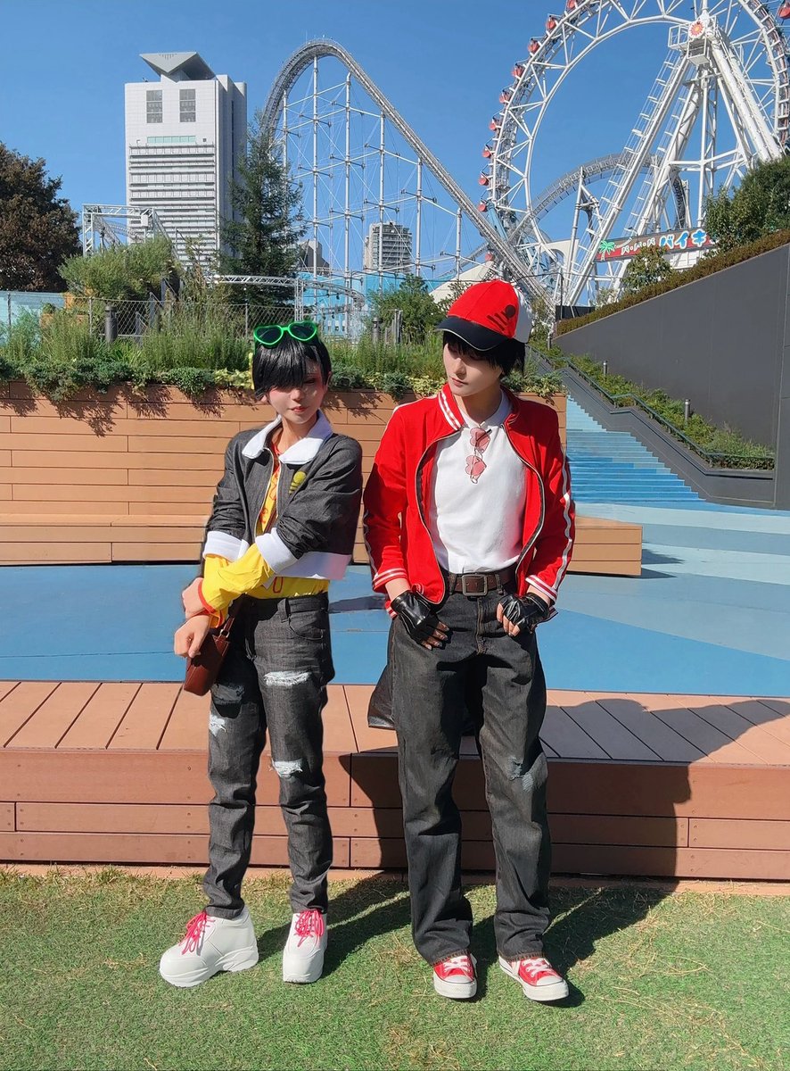 ameya_ooe's tweet photo. 一旦取り急ぎ~🏃💨
TDC楽しかった~😄‼️
カラ鉄コラボ大有㌠でおデートでした❤️

バカップルとして遊園地を遊び尽くしちゃって、観覧車のてっぺんで𝑲𝑰𝑺𝑺もしたし、大満足😊にっこり

お会いしてくれた方、お声掛けくださった方ありがとうございました❤️“交流”できて嬉しかったです😚 https://t.co/Eg7VS9zhQe