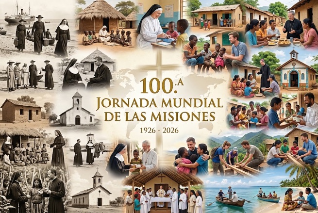 FrancelMtz's tweet photo. @Pontifex_es “… cuánta historia misionera ha habido en estos cien años! #OremosJuntos para que la Iglesia sea siempre fiel al mandato del Señor resucitado. Vayan por todo el mundo y proclamen la Buena Noticia a toda criatura.” https://t.co/n770m690Uv